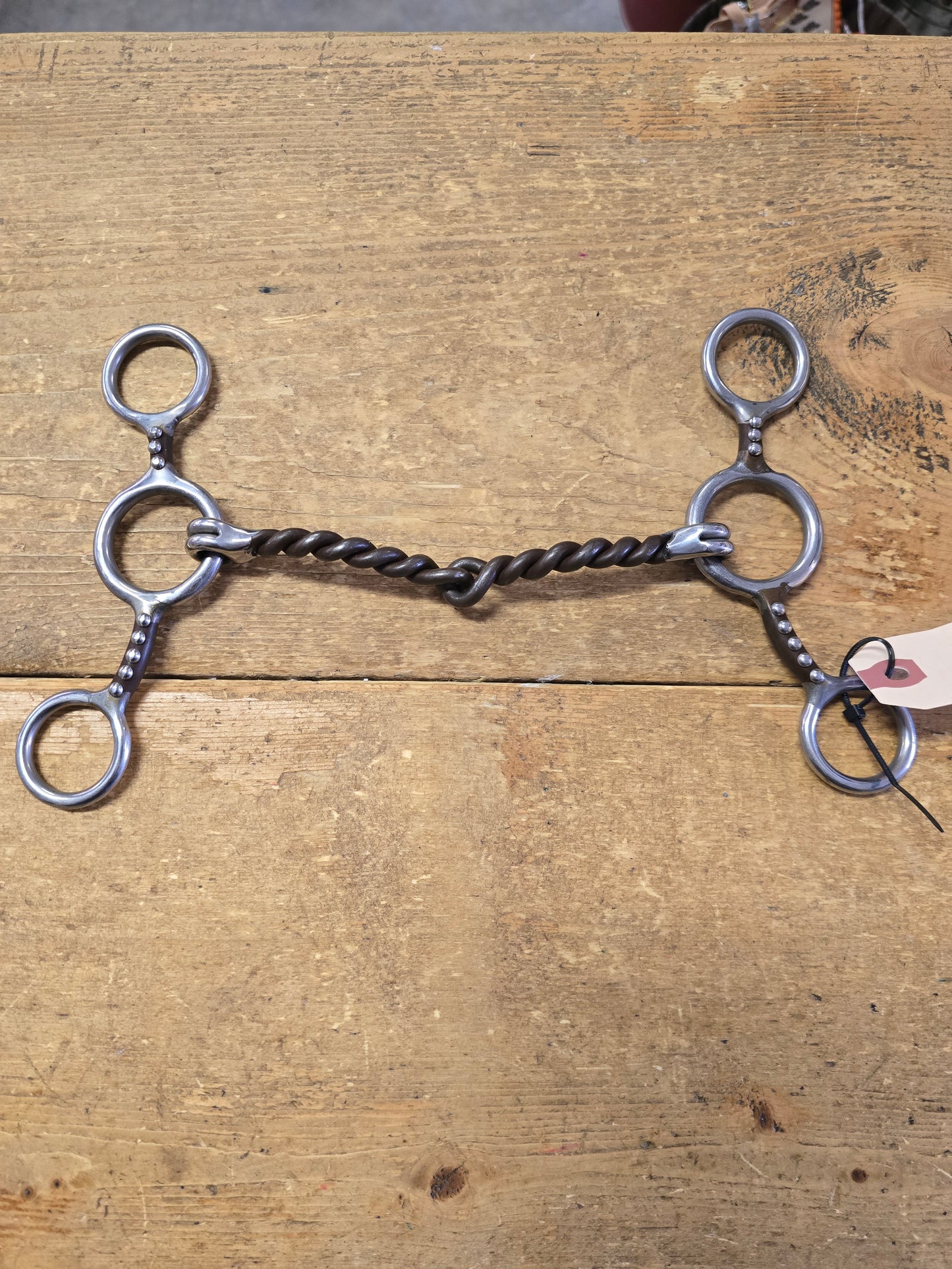 NEW Jr. Cowhorse Twisted Bit Dot Details