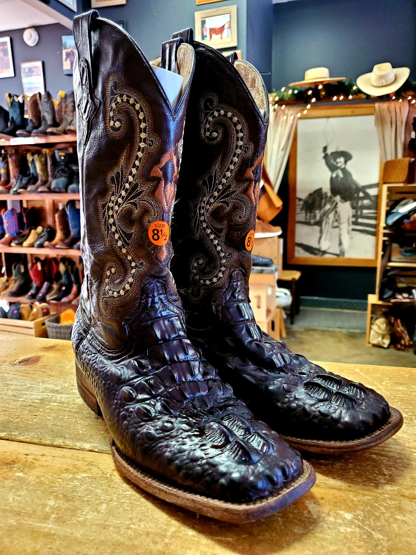 Ferrini Ladies Boots (Faux Exotic)