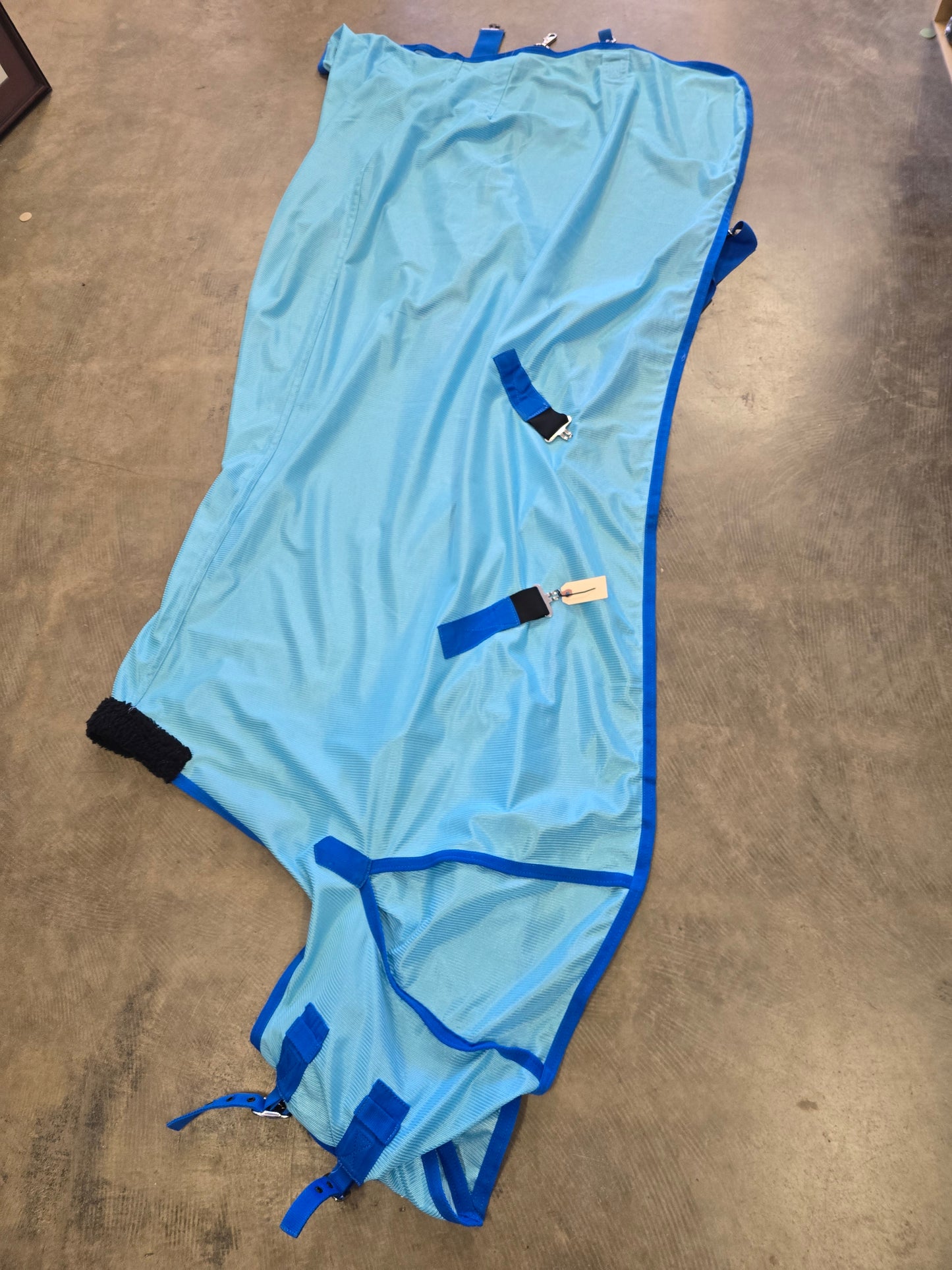 Blue Fly Sheet W/Sheet