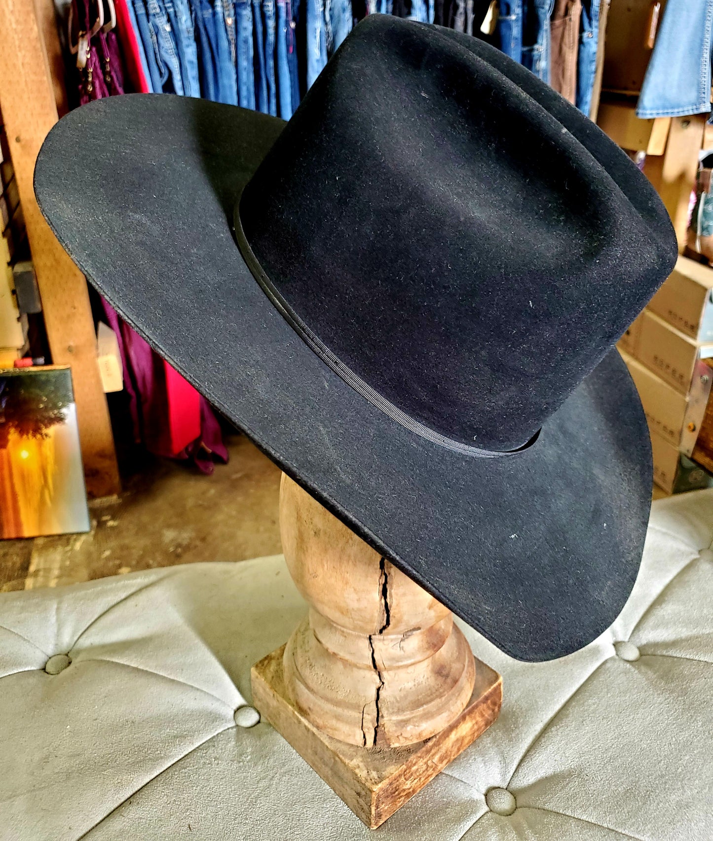 Black Felt Hat (20X)