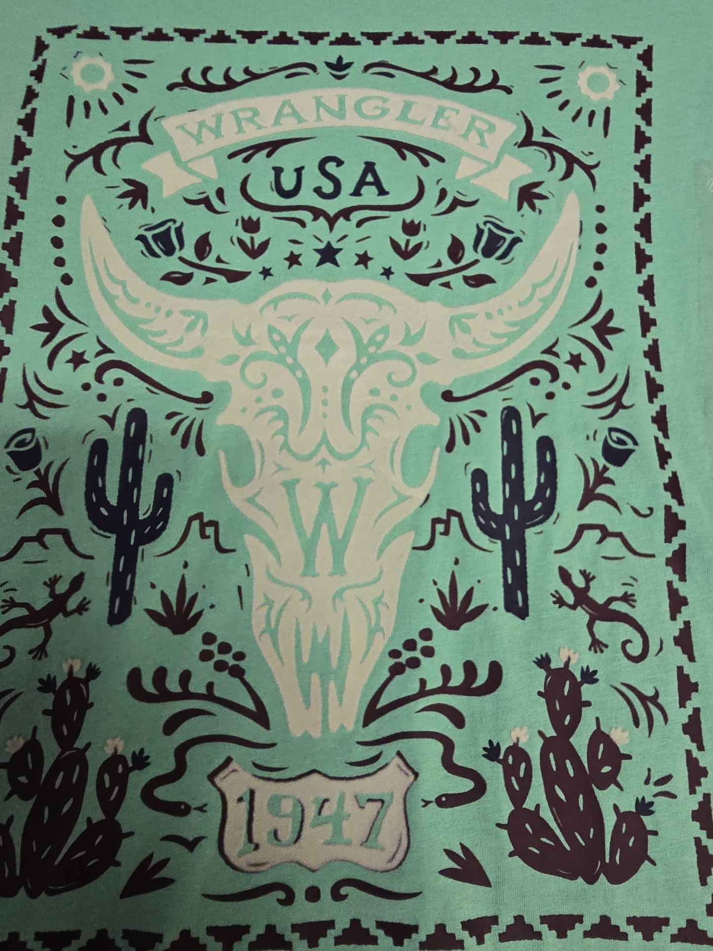 New Mint Long Slv. T- Shirt