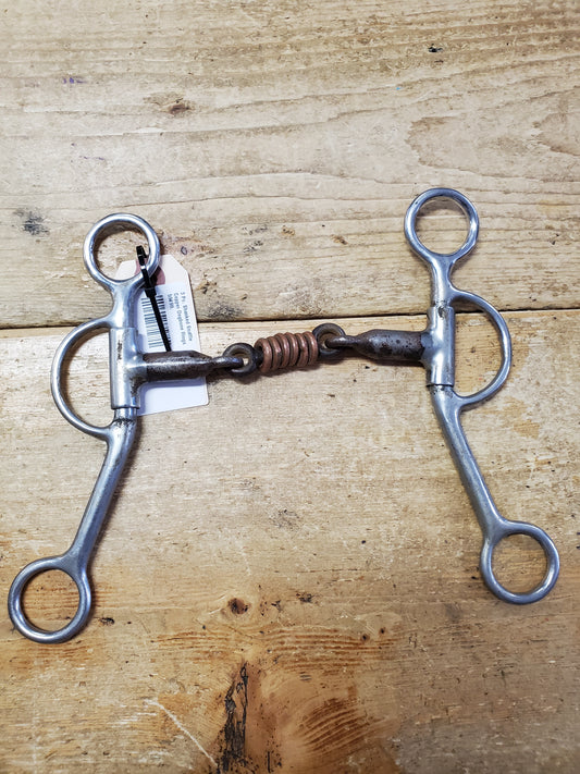 3 Pc. Shanked Snaffle                  Copper Dogbone Rings