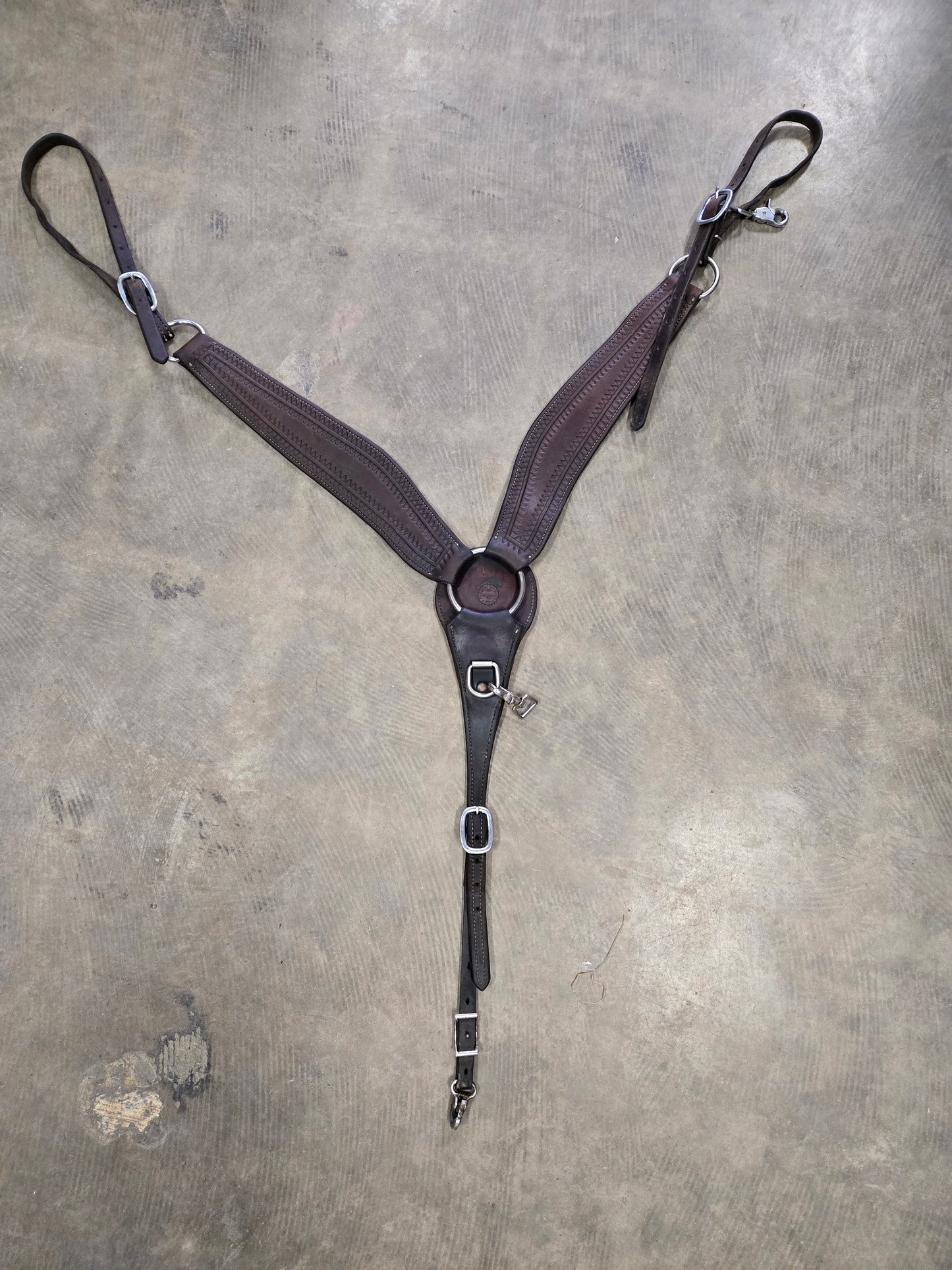 Chuck Rollins Ranch Saddle