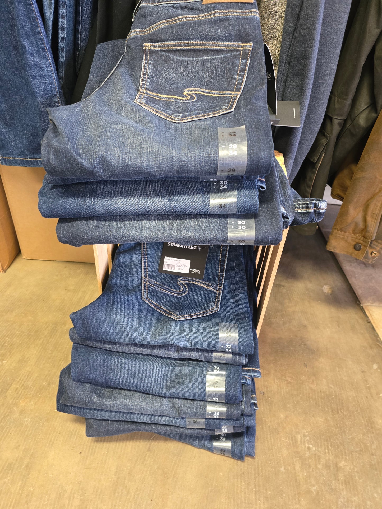 NEW Mens Zac Relaxed Fit Jeans
