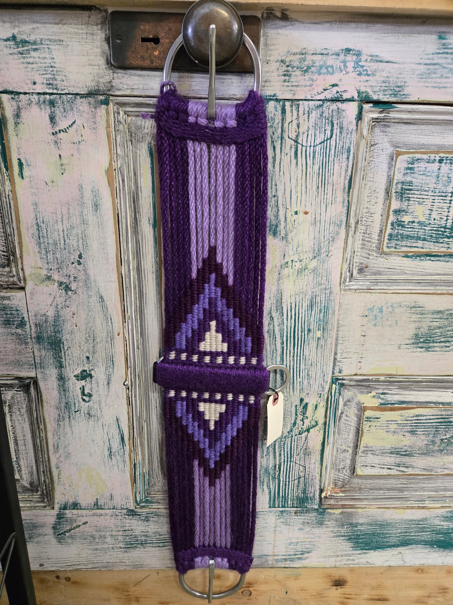 Locally Made Mohair Cinches Purple
