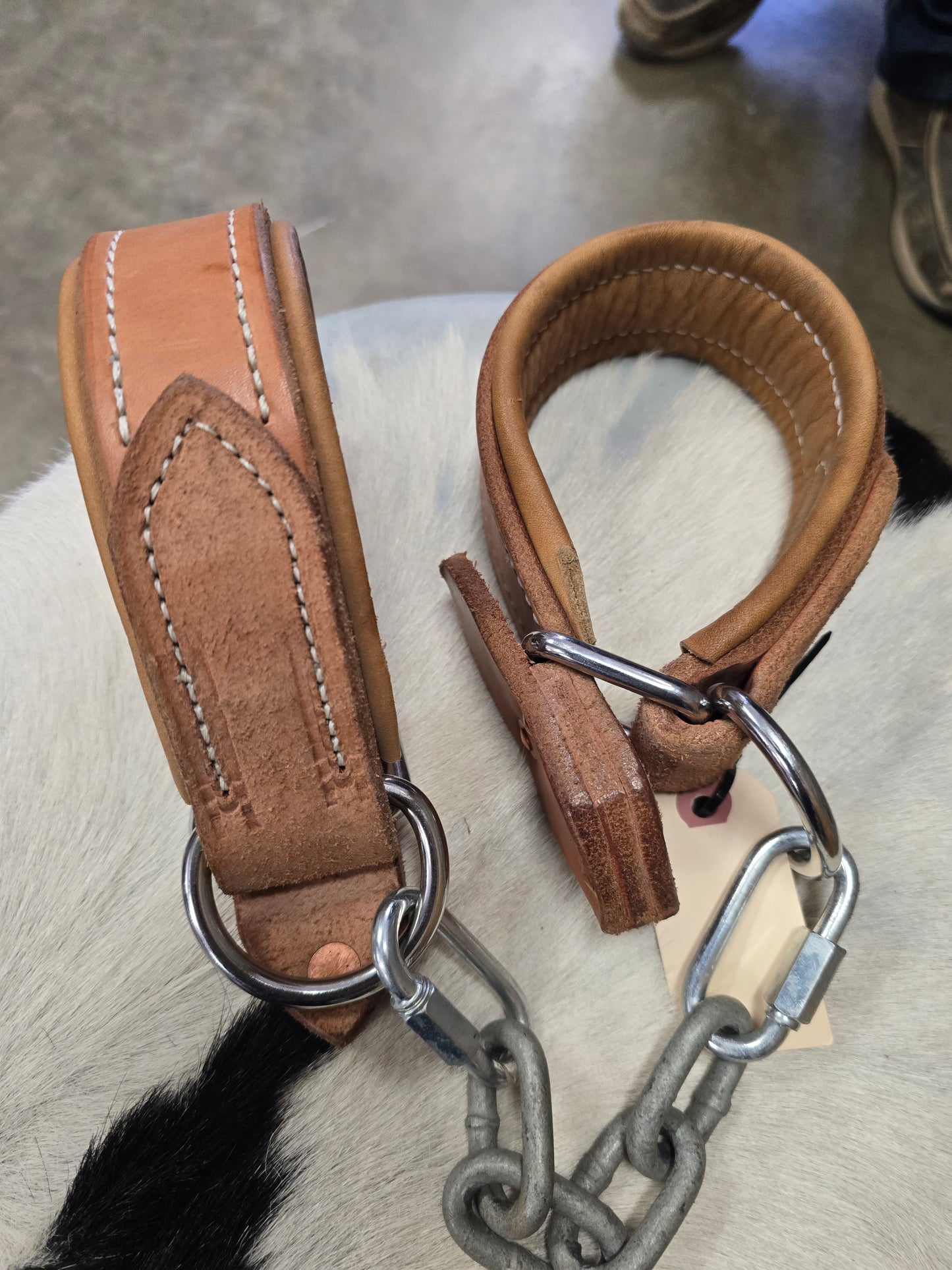 Leather Hobbles- Quick Release
