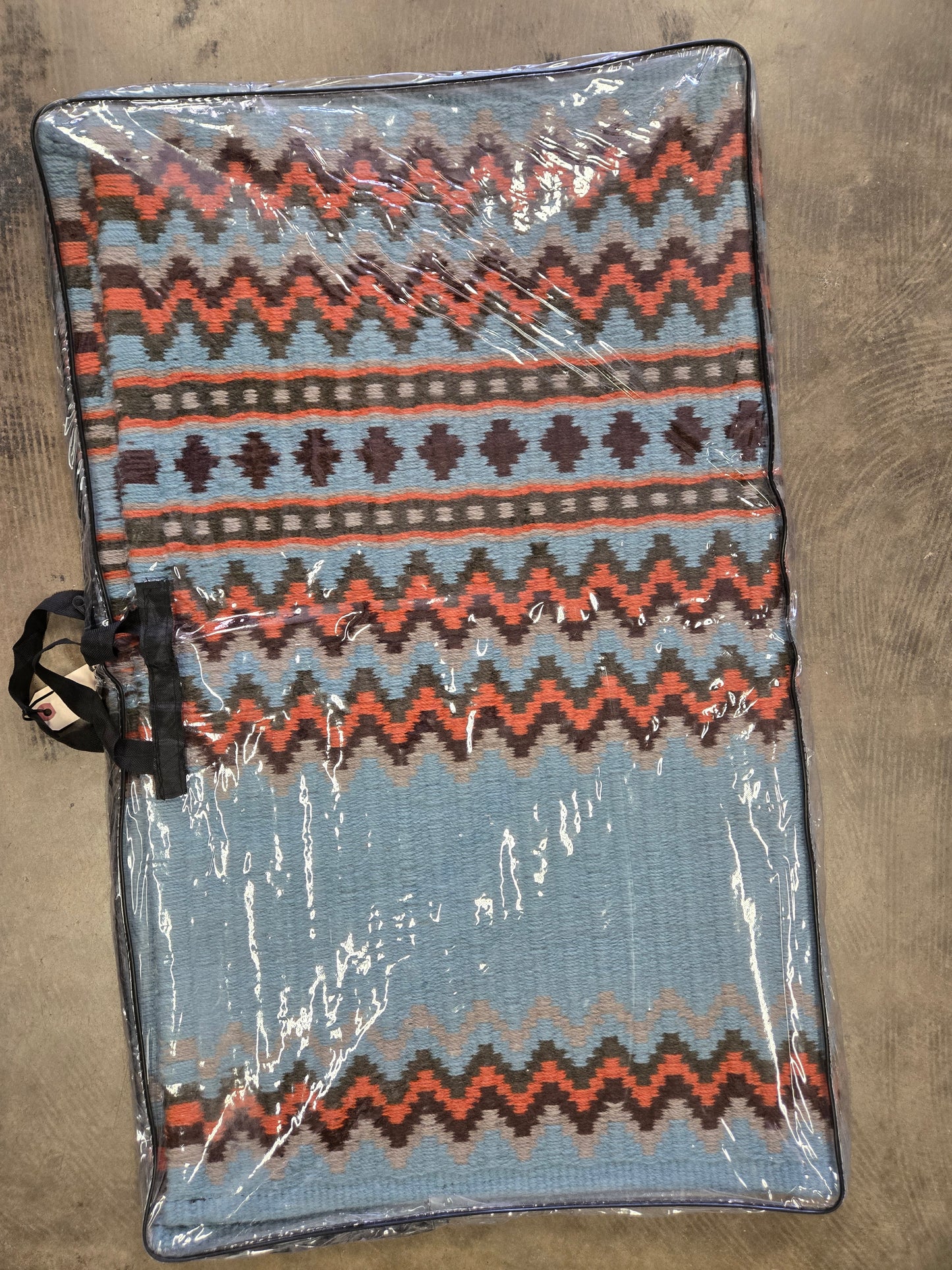 NEW Show Pad-Pale Blue-Orange Brown-Grey