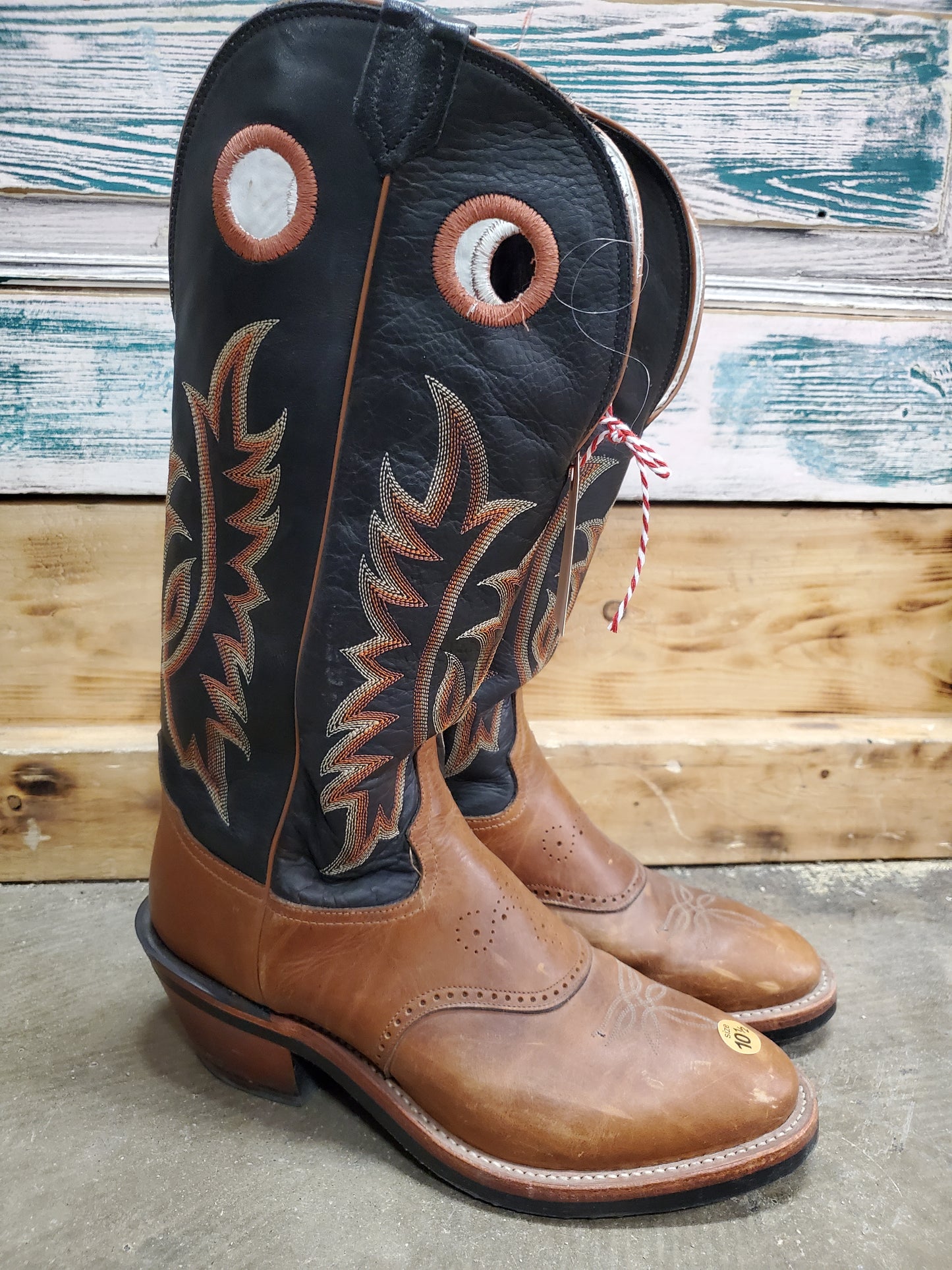 High Top Tony Lama Boots