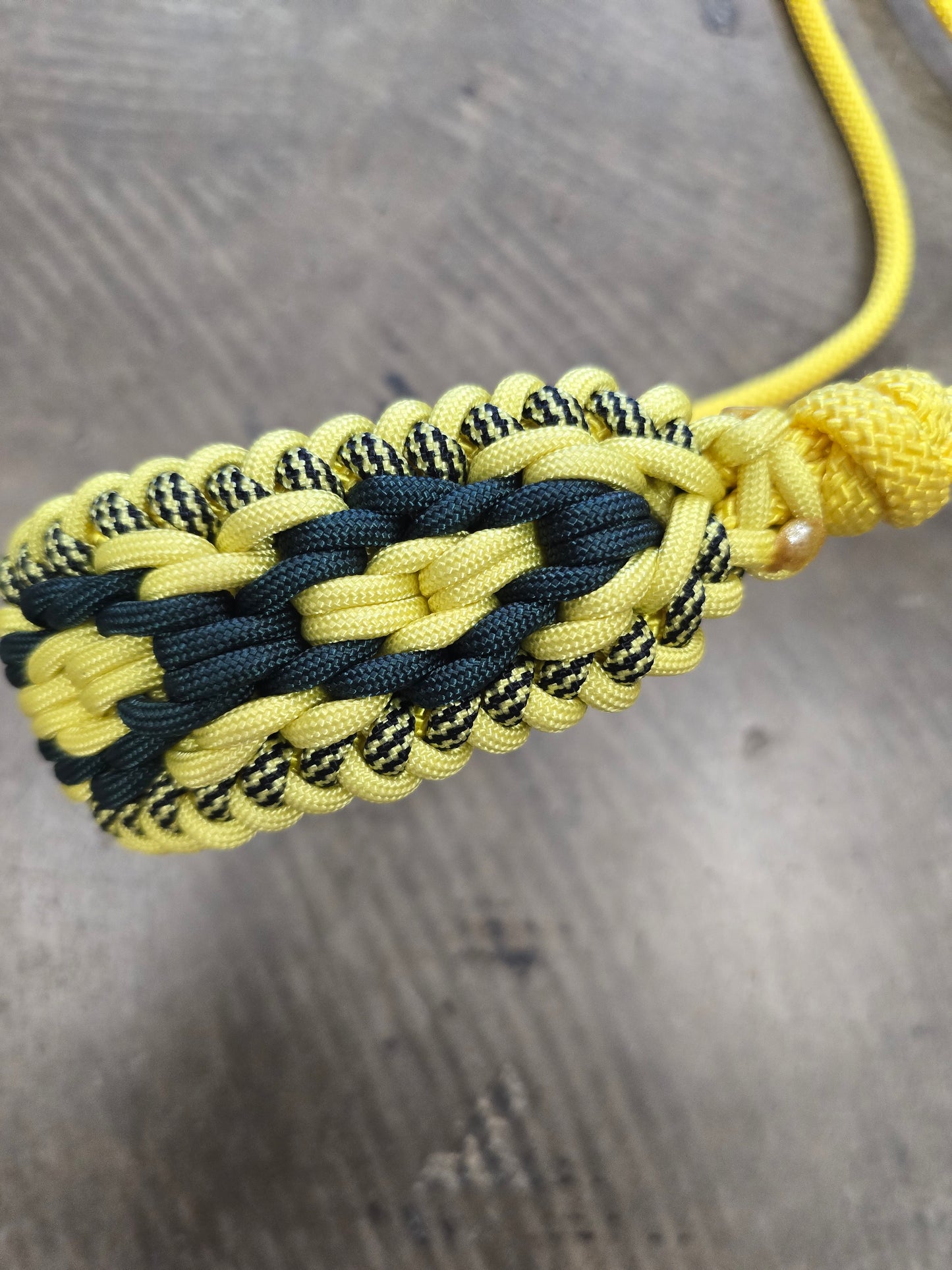 Yellow Rope Halter/Noseband