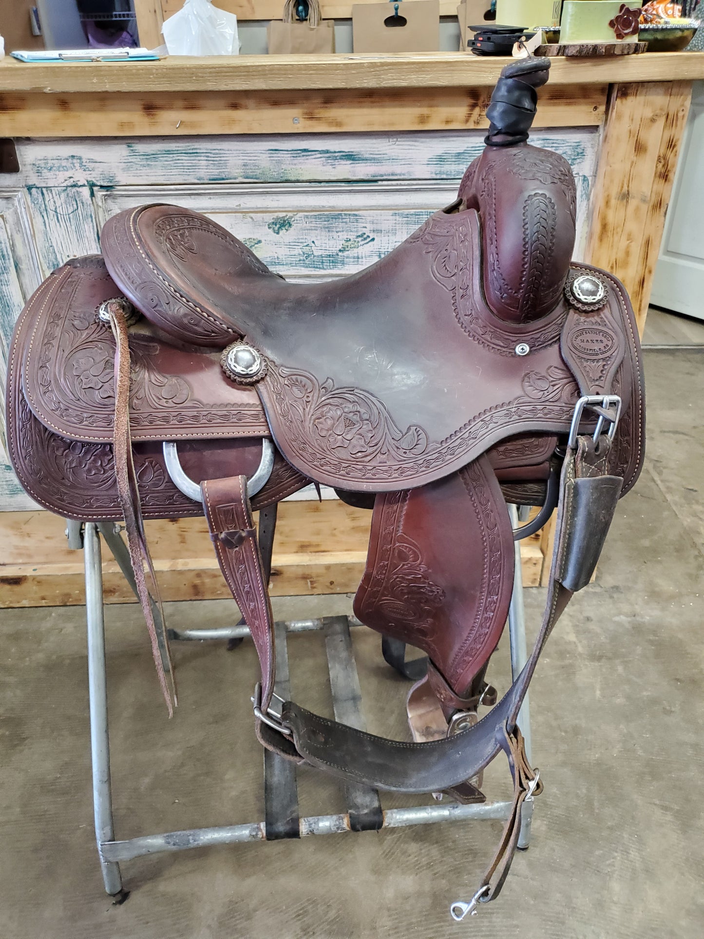 Irvines Cowhorse Saddle