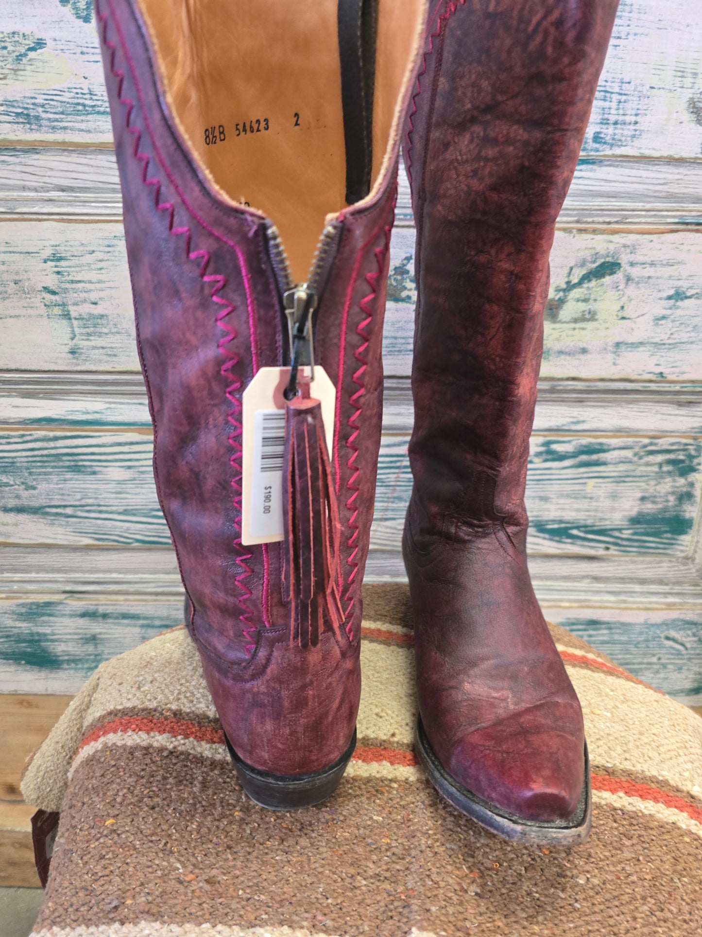 Ladies Luchesse Dark Cherry Boot