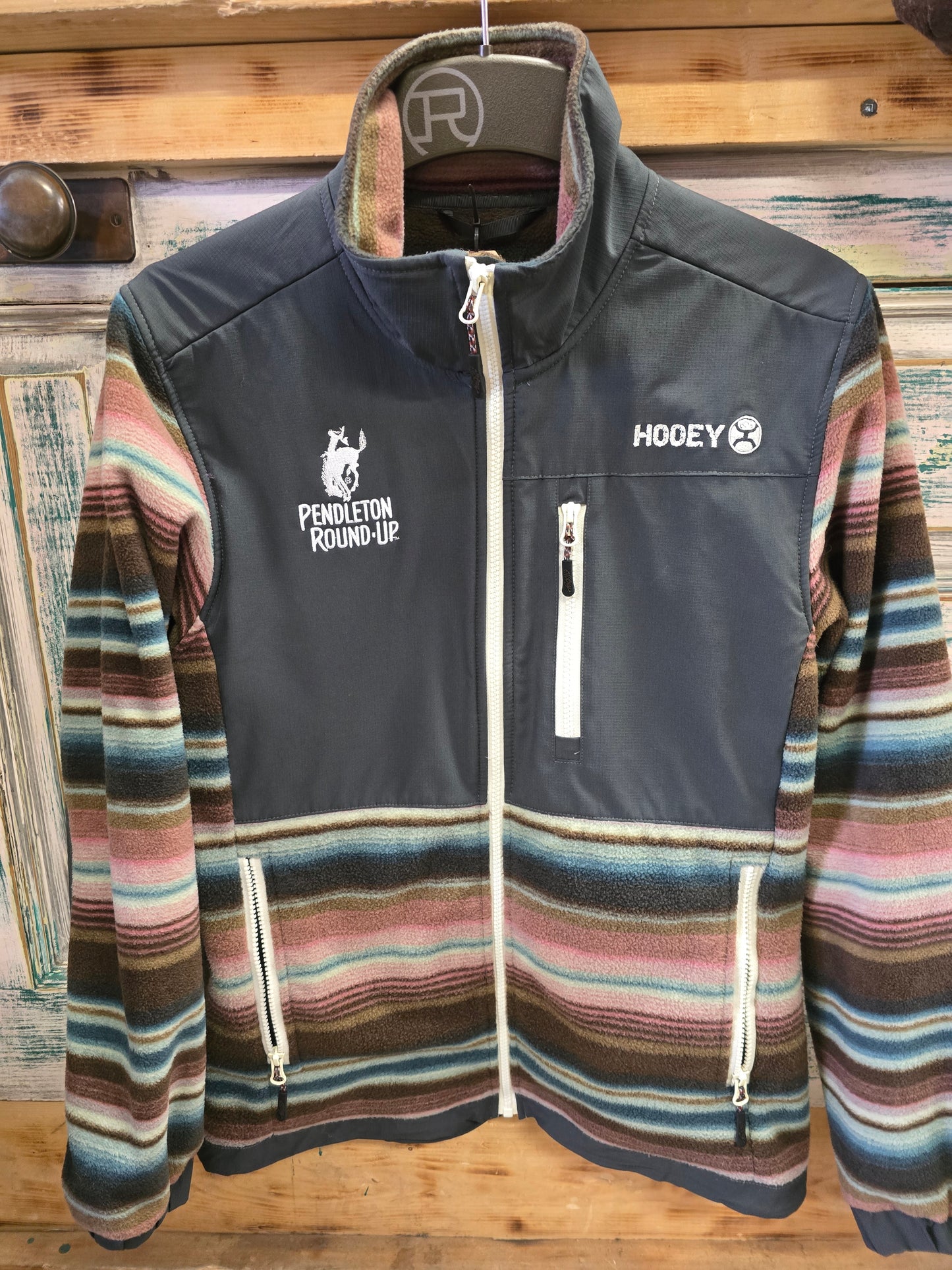 Serape Fleece Soft Shell Jacket