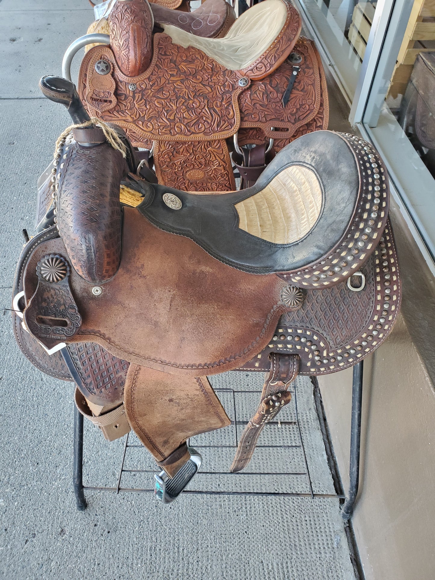 "Pozzy Pro Racer" Barrel Saddle