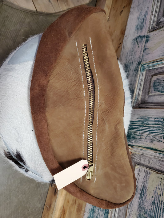 Leather Cantle Bag
