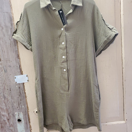 NEW Olive Green Romper