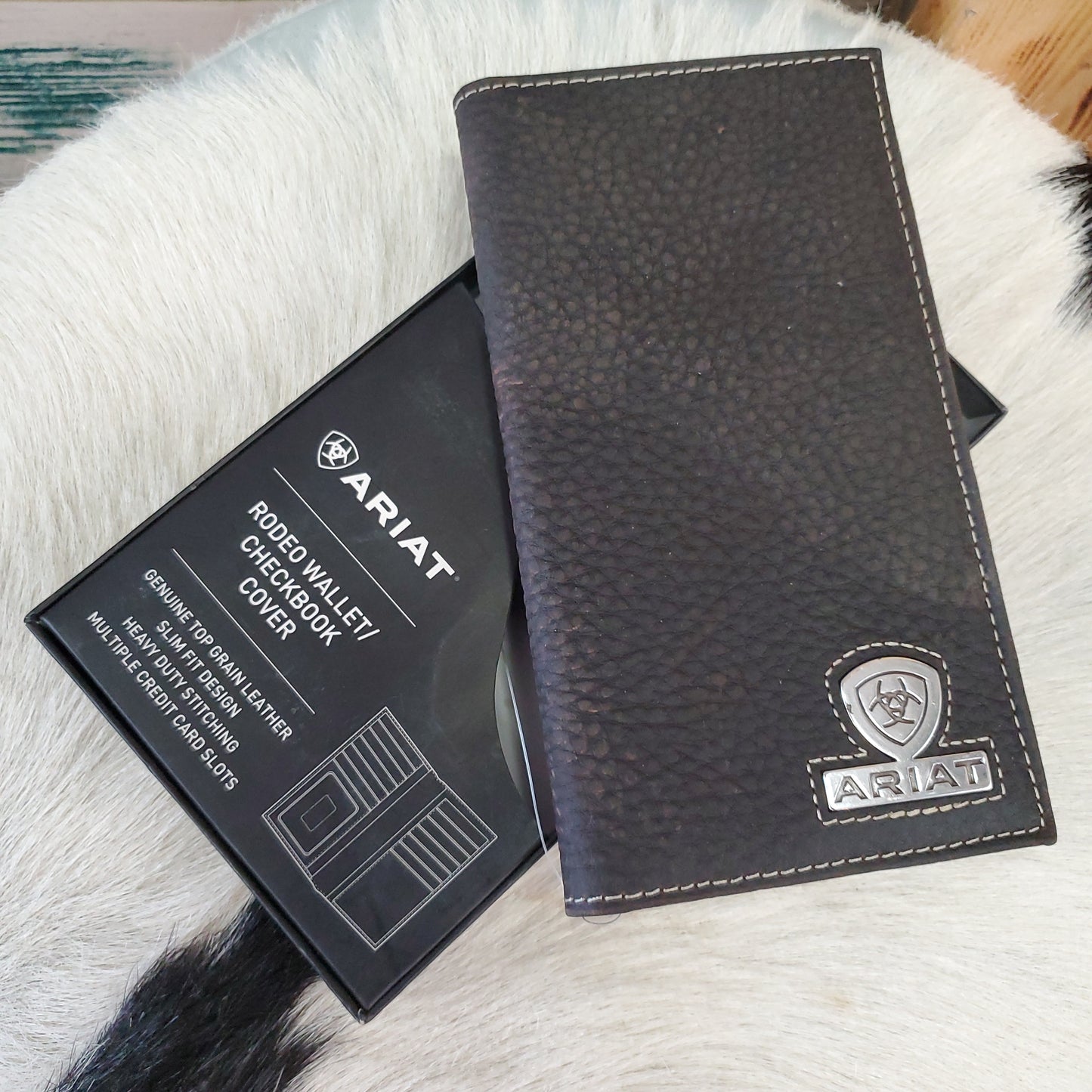 NEW Mens Ariat Rodeo Wallet