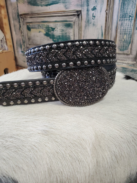 NEW Sparkle Stud Belt w/ Buckle