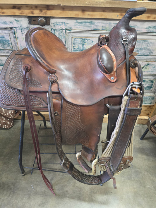 J. Stiles 13.5 Slick Fork Saddle