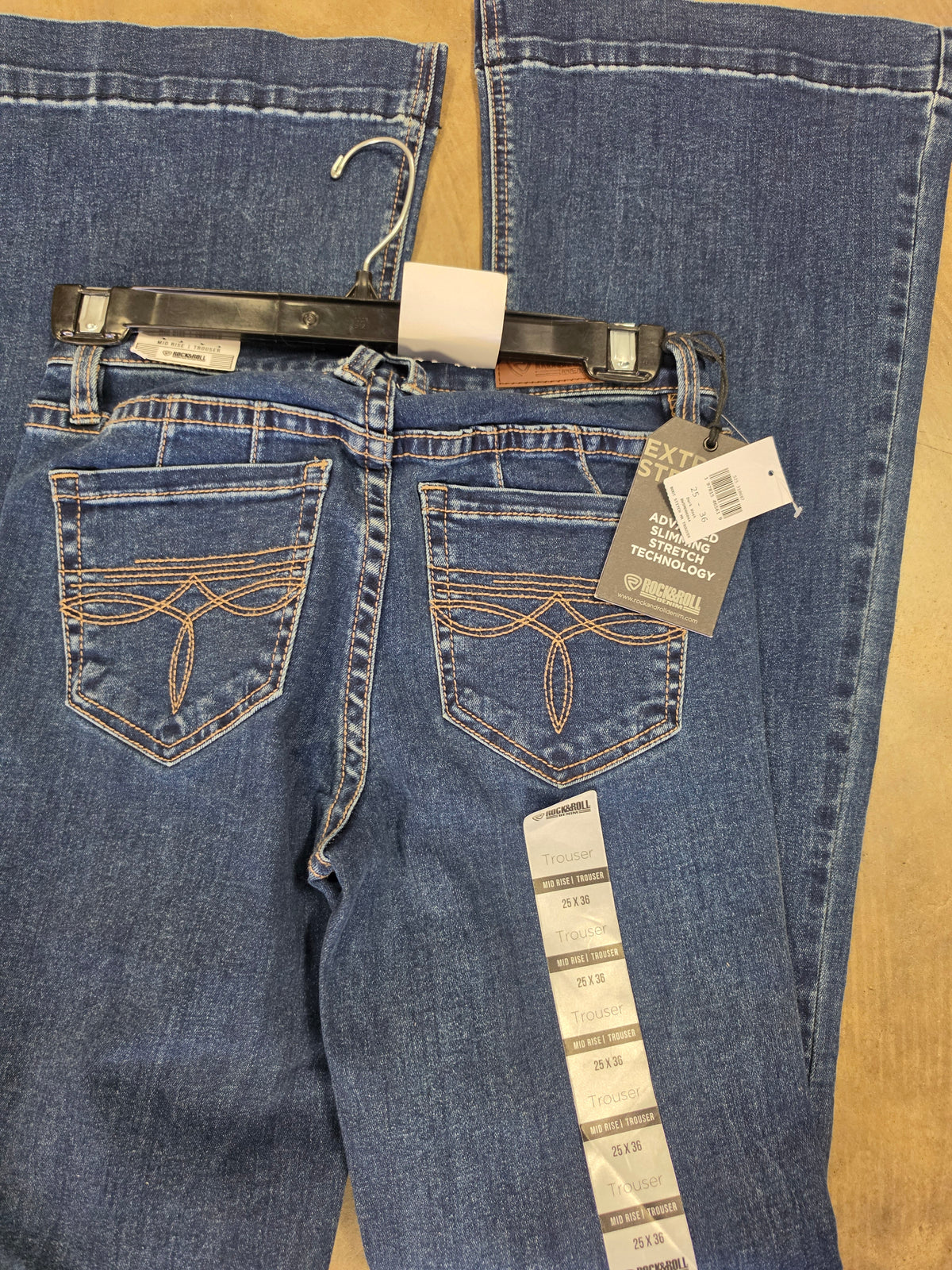 NEW Mid Rise Trouser Jeans