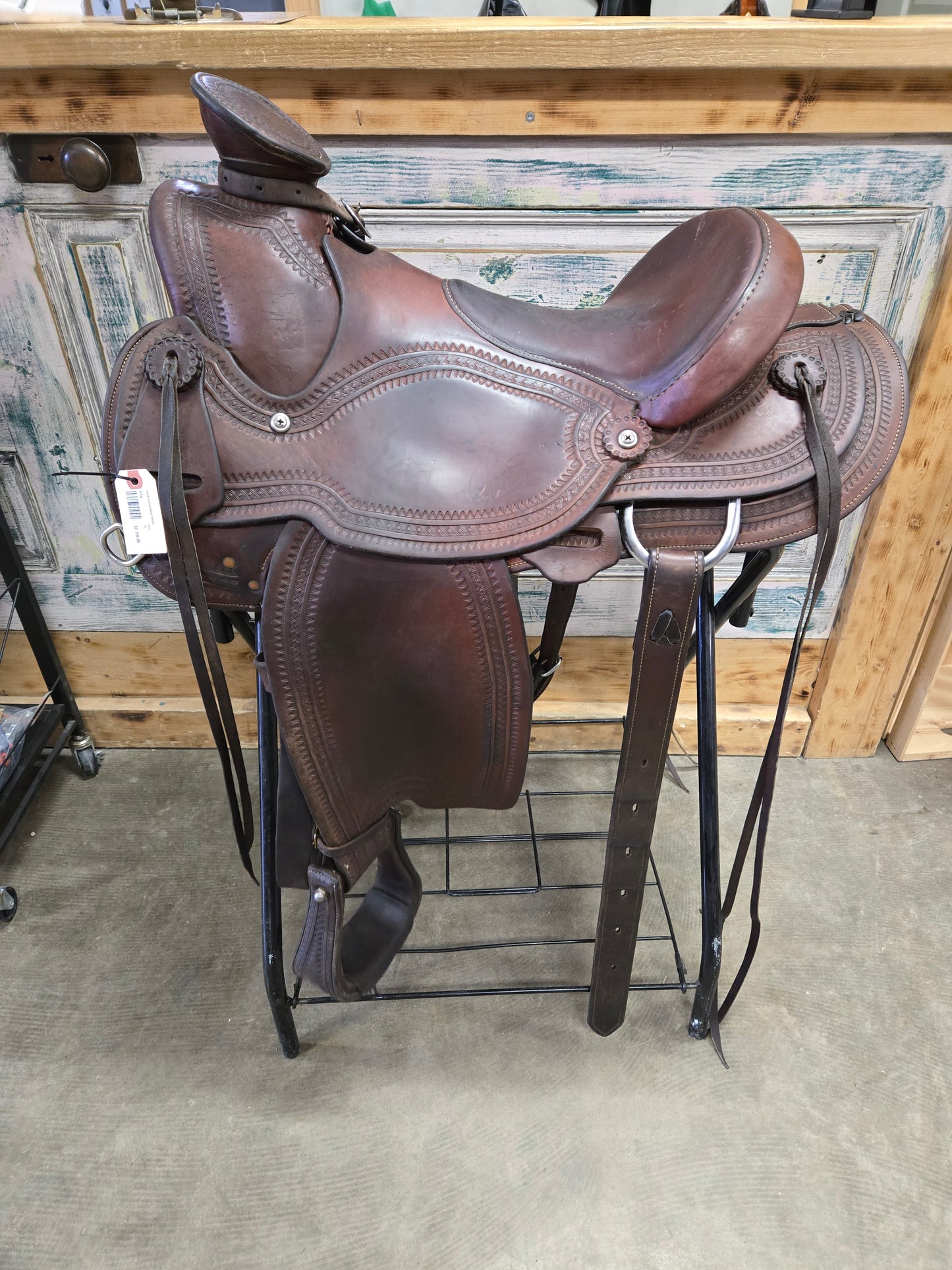 Chuck Rollins Ranch Saddle
