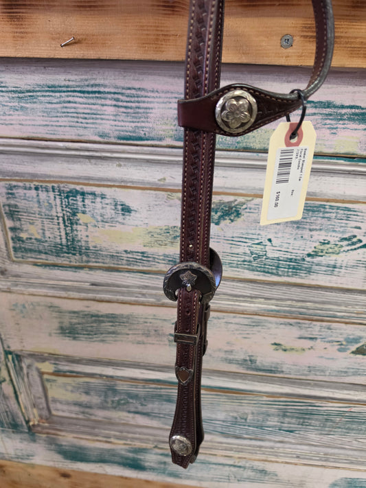 Basket Stamped 1 Ear                          Floral Concho