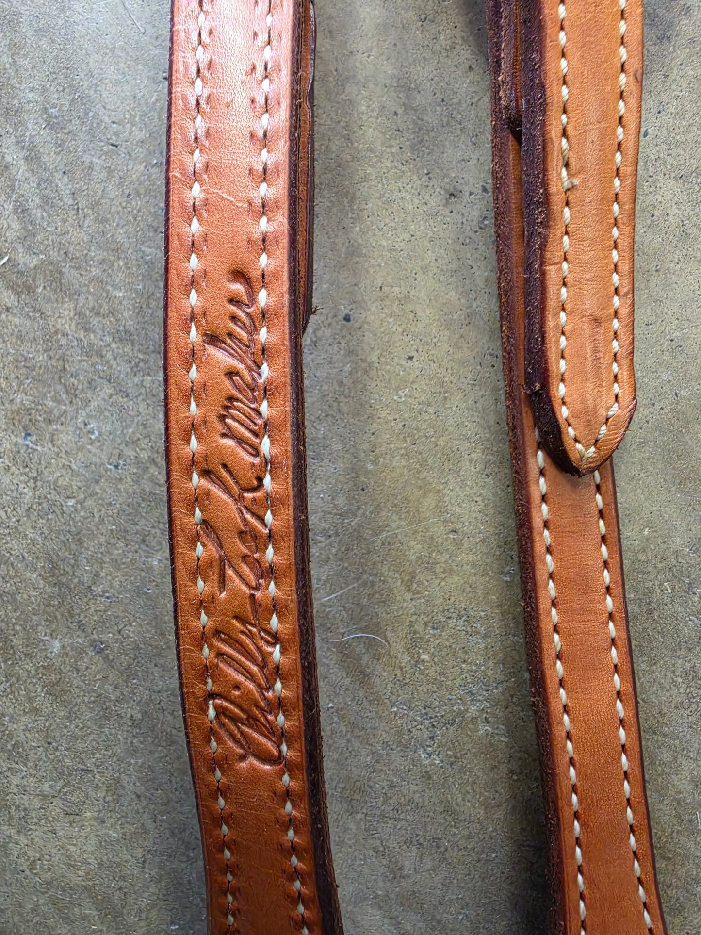 Single Ear Headstall                       Texas Star Concho