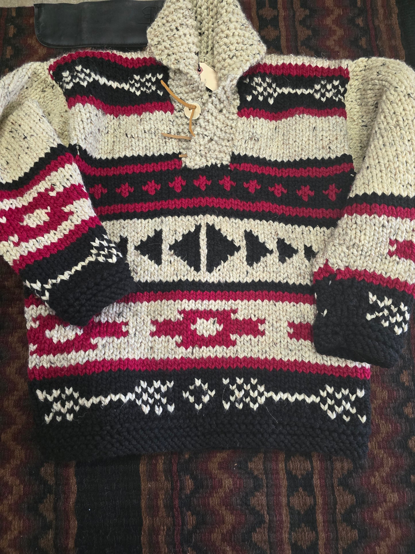 Locally Knit Wool Blend Sweater
