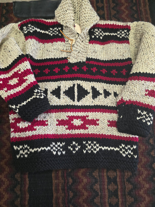 Locally Knit Wool Blend Sweater