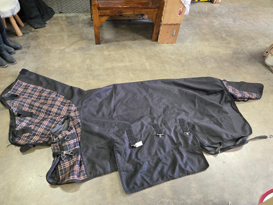 Black & Plaid Rain sheet
