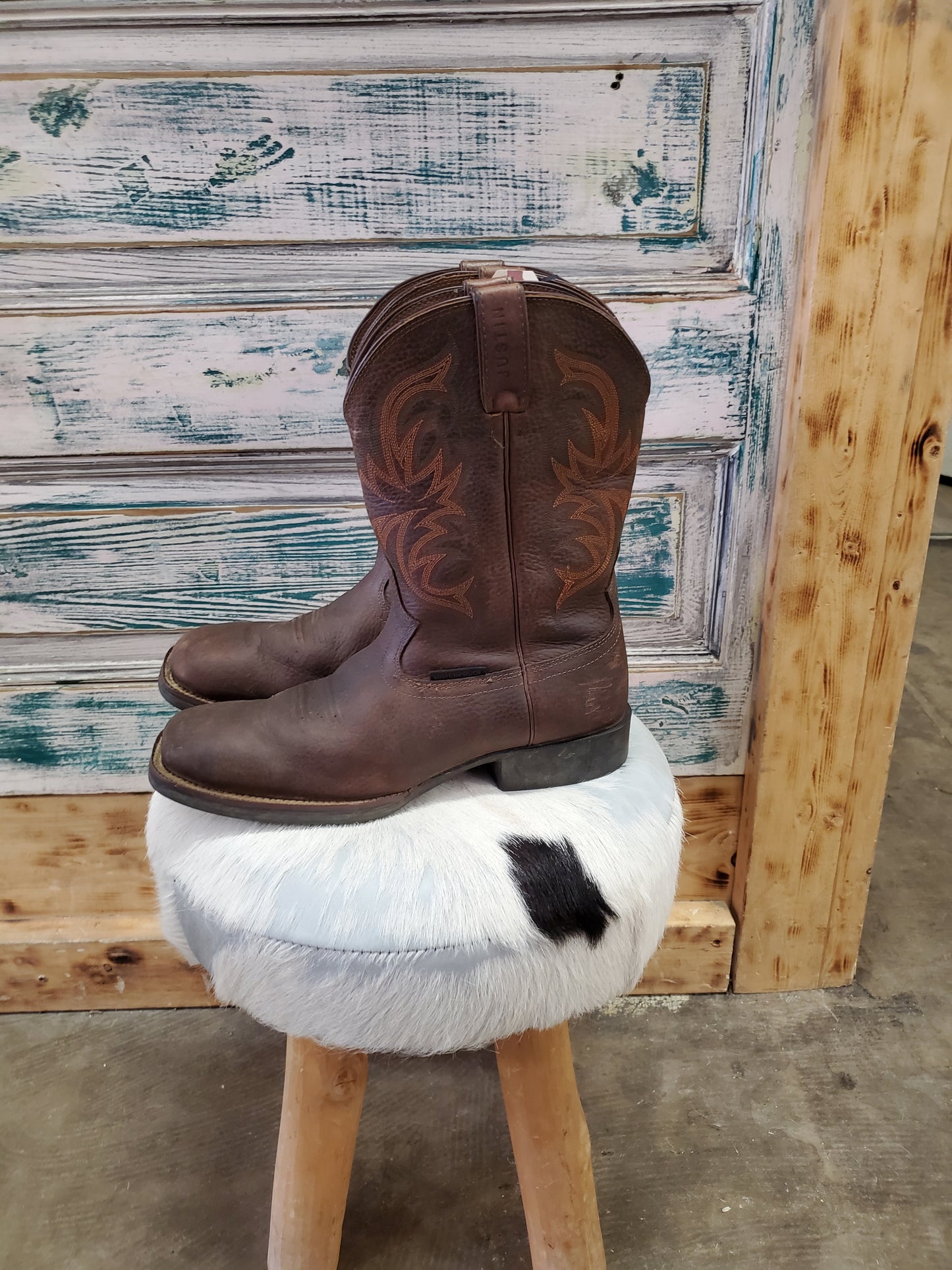 Men's Sq Toe Justin Boot