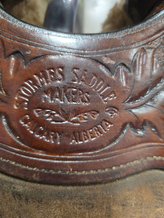 Chuck Stormes Rope Saddle