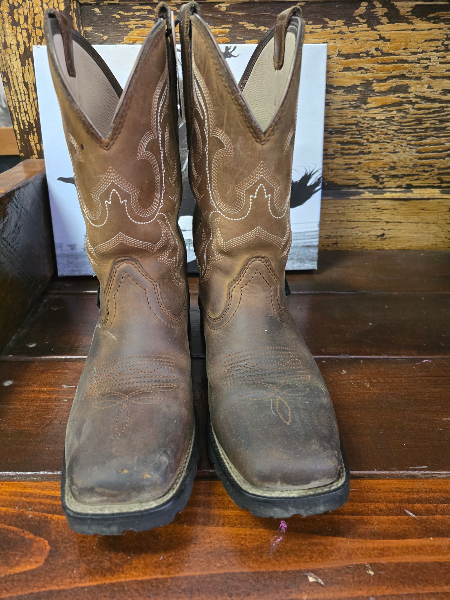 Ladies Ariat Sq. Toe Boots