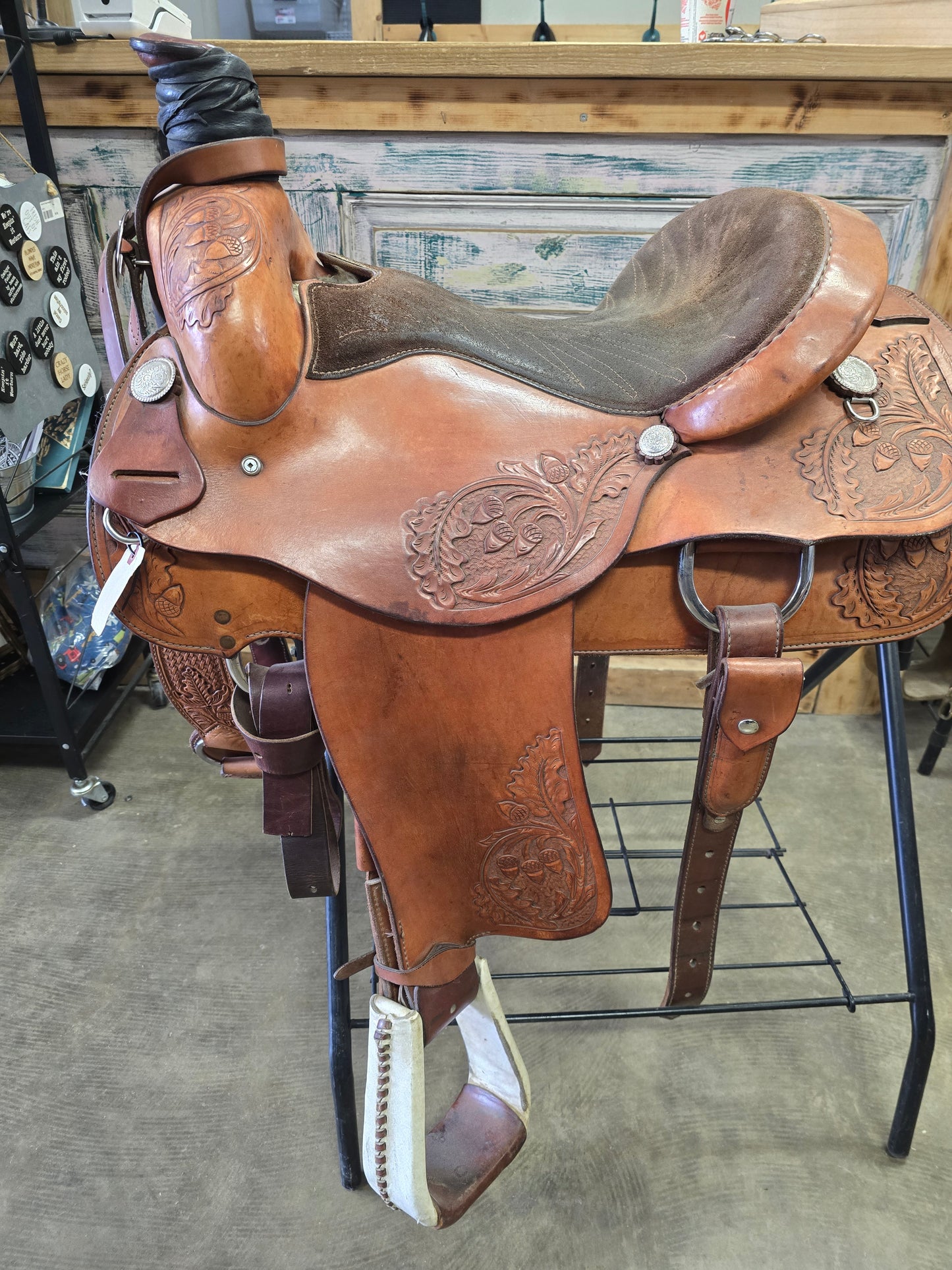 Les Ertman Rope Saddle