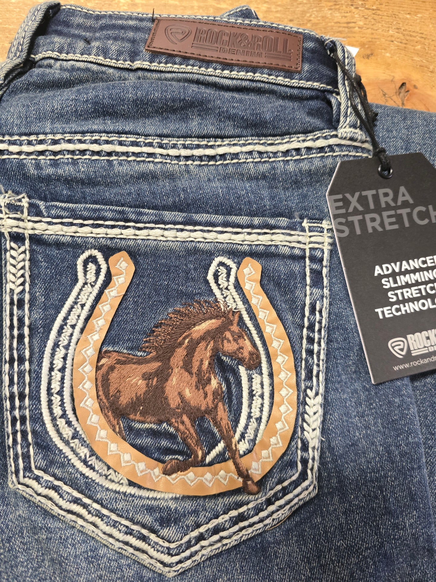 NEW Horseshoe Pocket Jeans