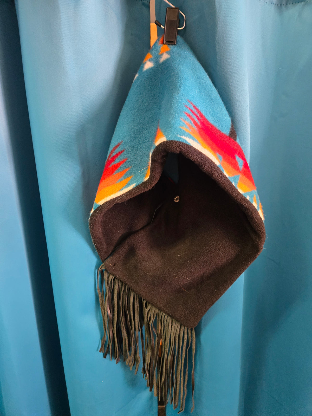 Fringed Blanket Cowl