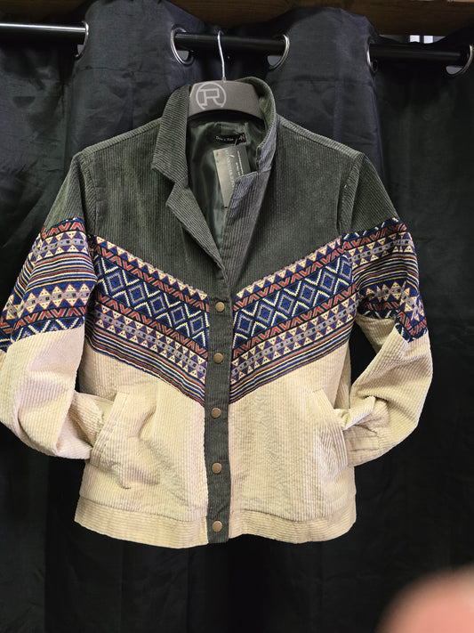 Vintage Style Corduroy Jacket