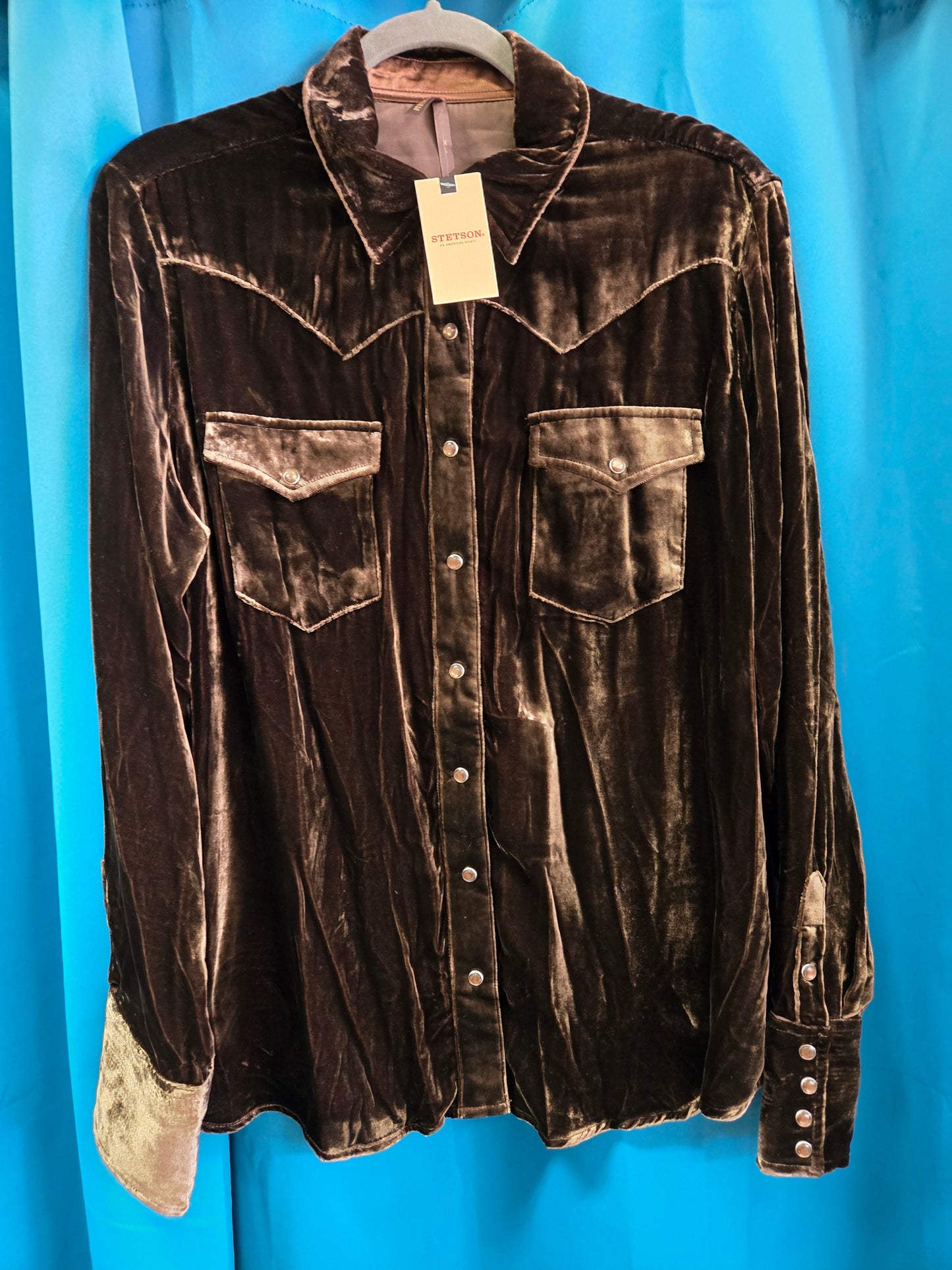 NEW Chocolate Velvet Shirt