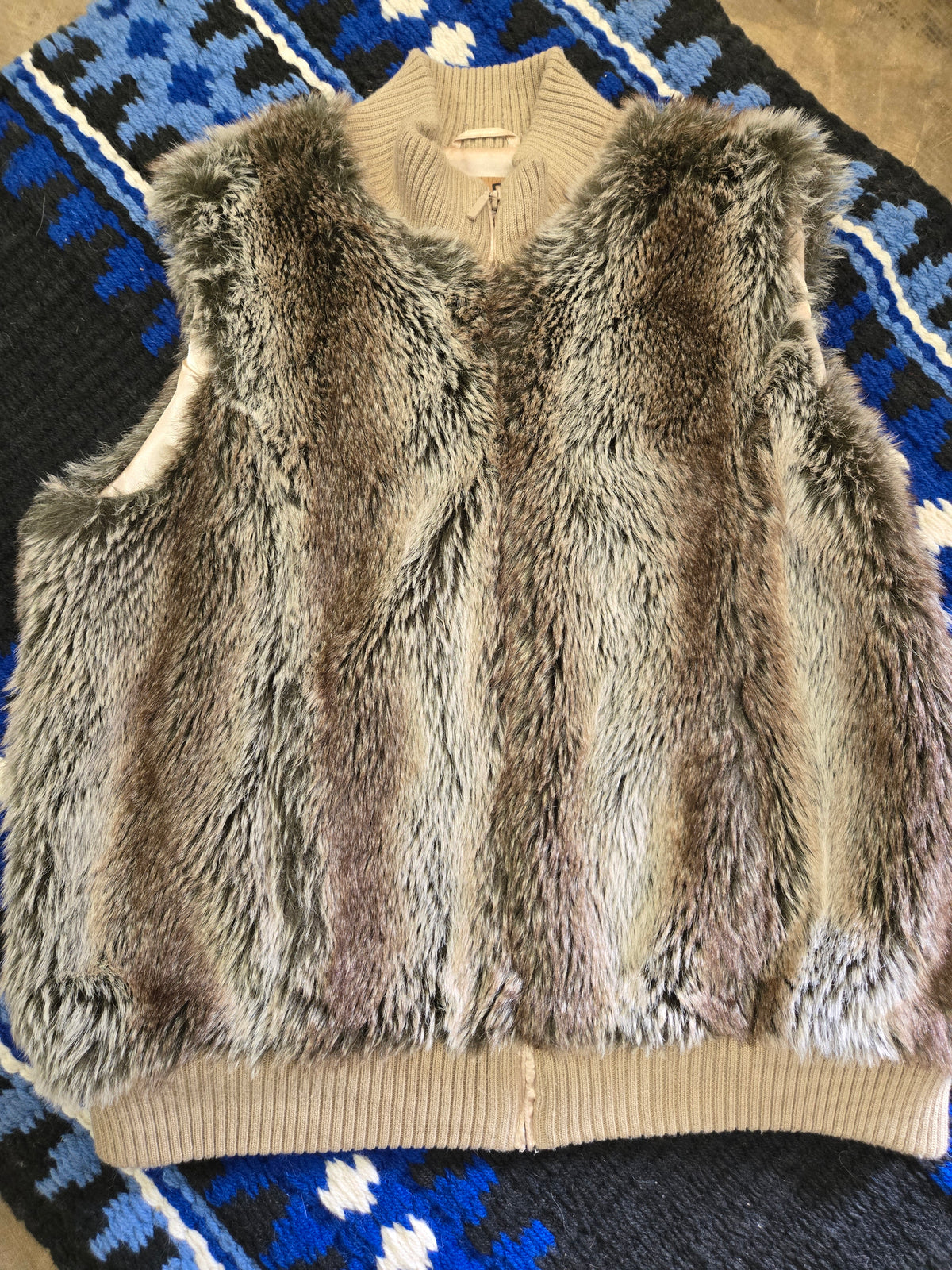 Ladies Faux Fur Vest