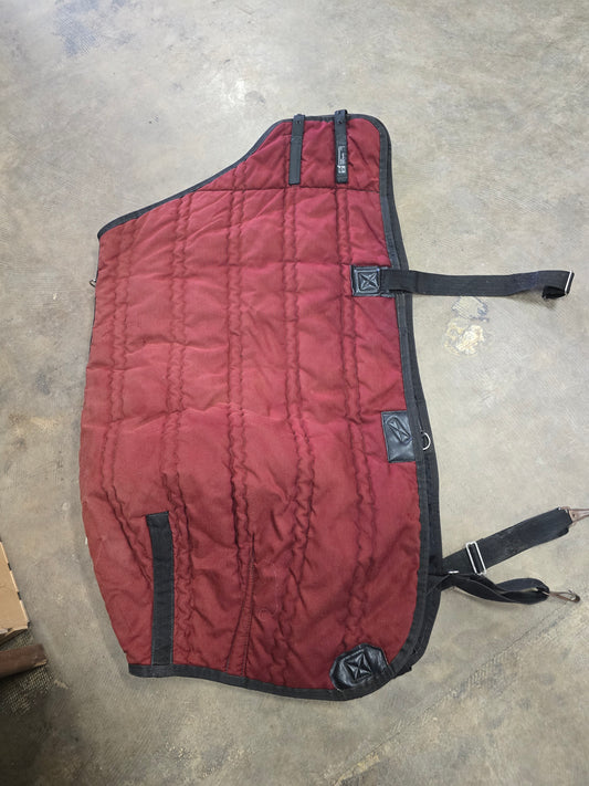 Burgundy 62 Inch Winter Blanket