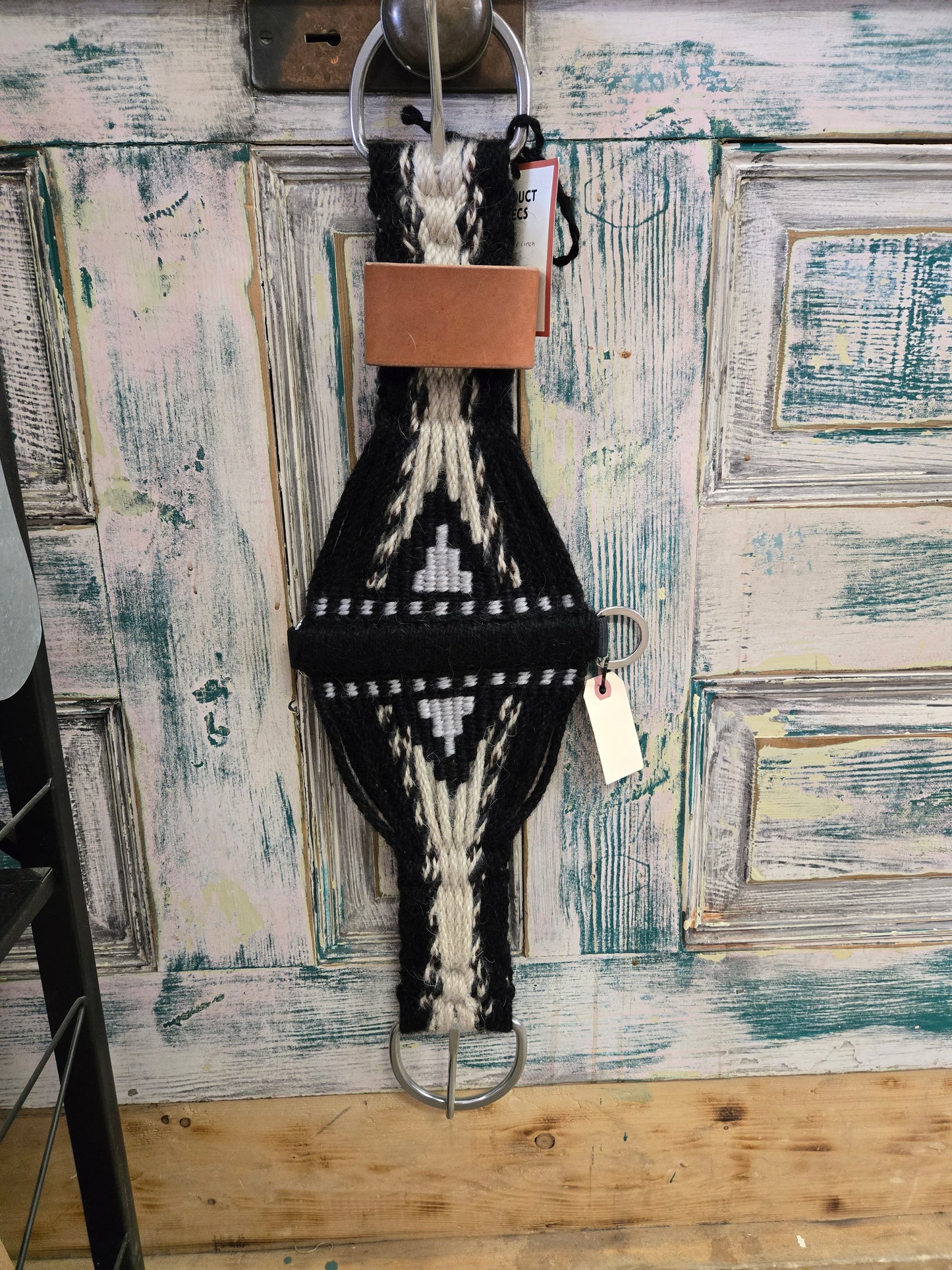 Locally Made Mohair Cinches              Black-Grey