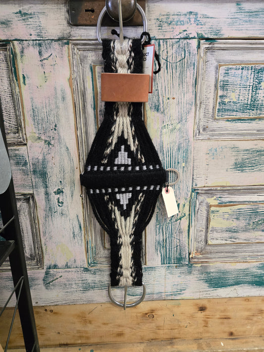 Locally Made Mohair Cinches              Black-Grey