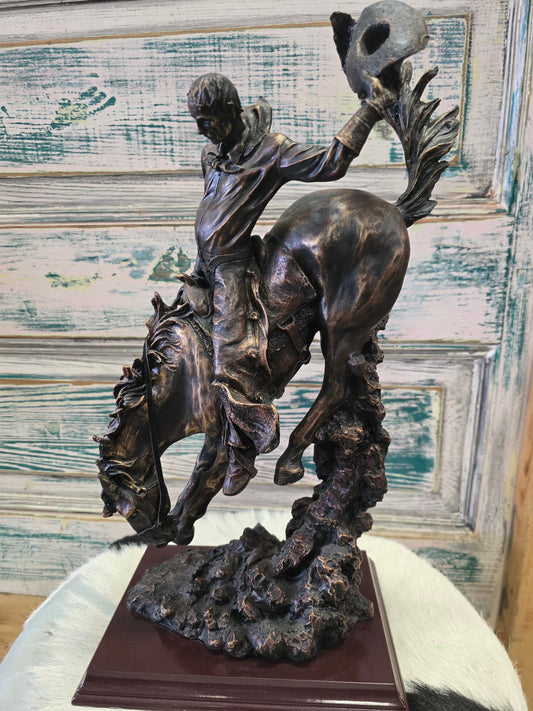 Resin Bronc Rider