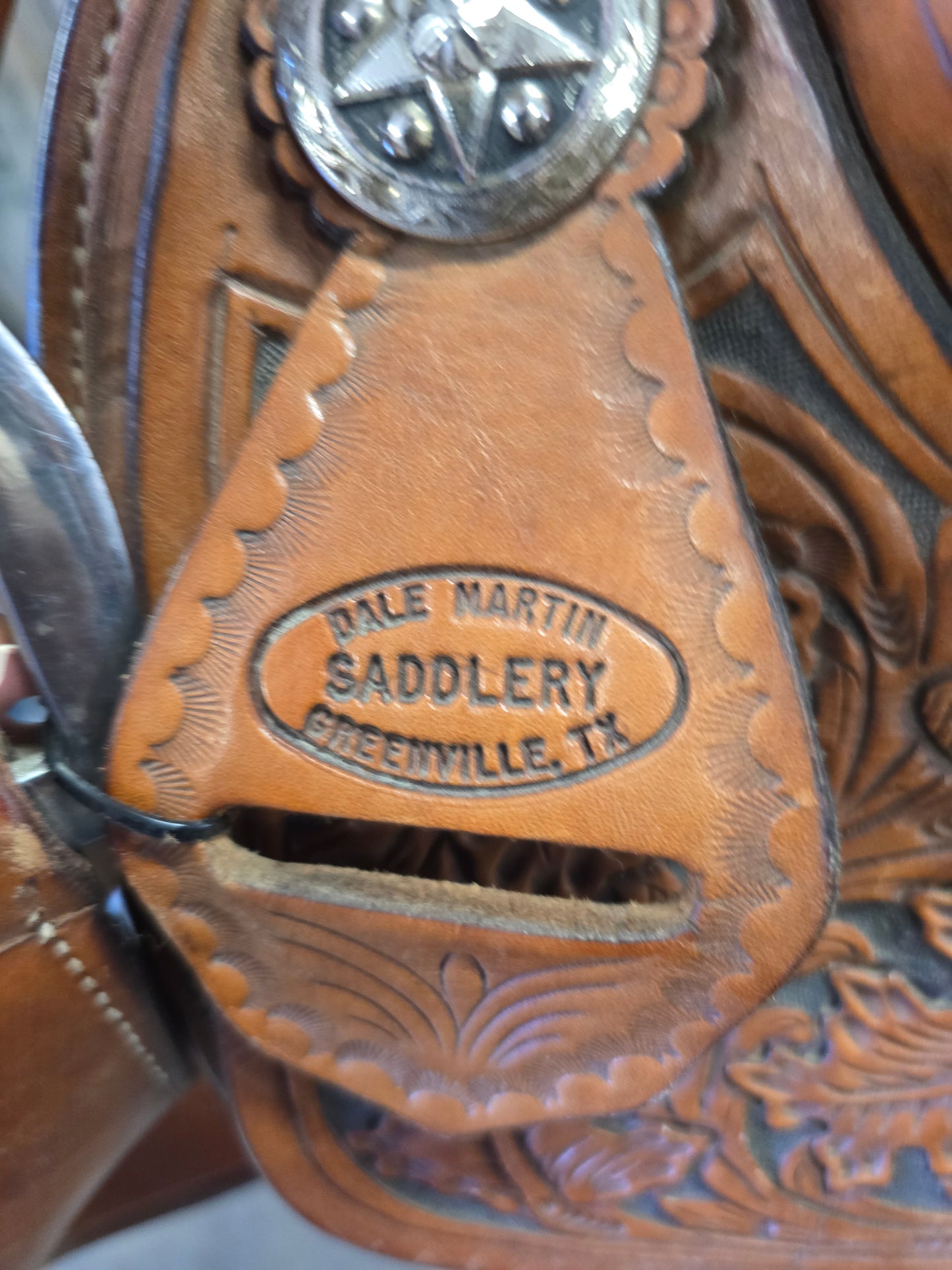 Dale Martin Cuistom Rope Saddle