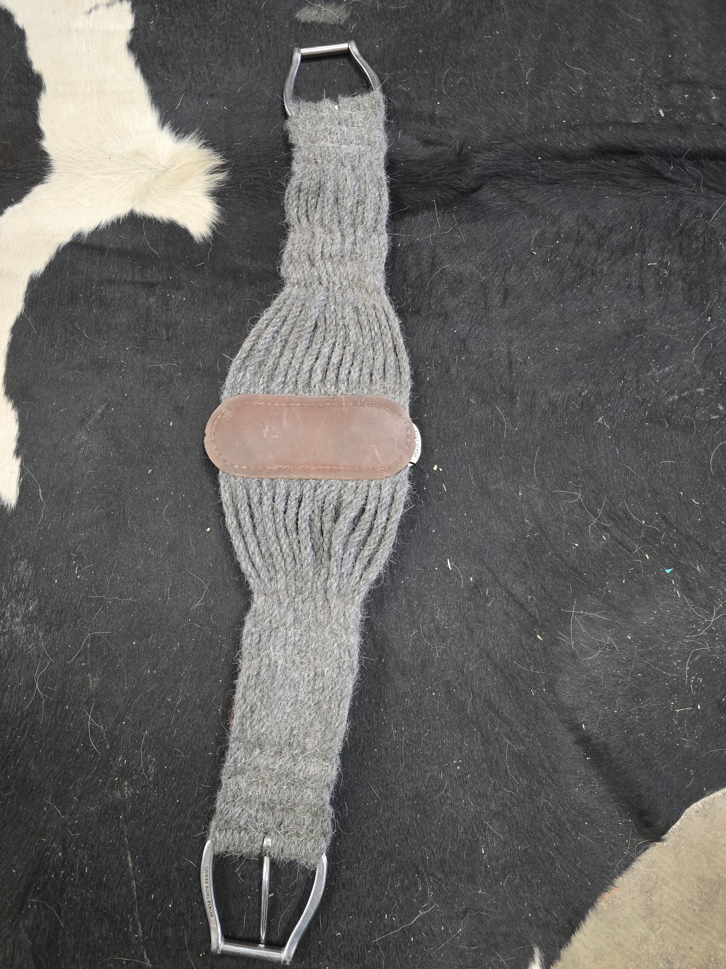 Grey Mohair Cinch Smart Cinch