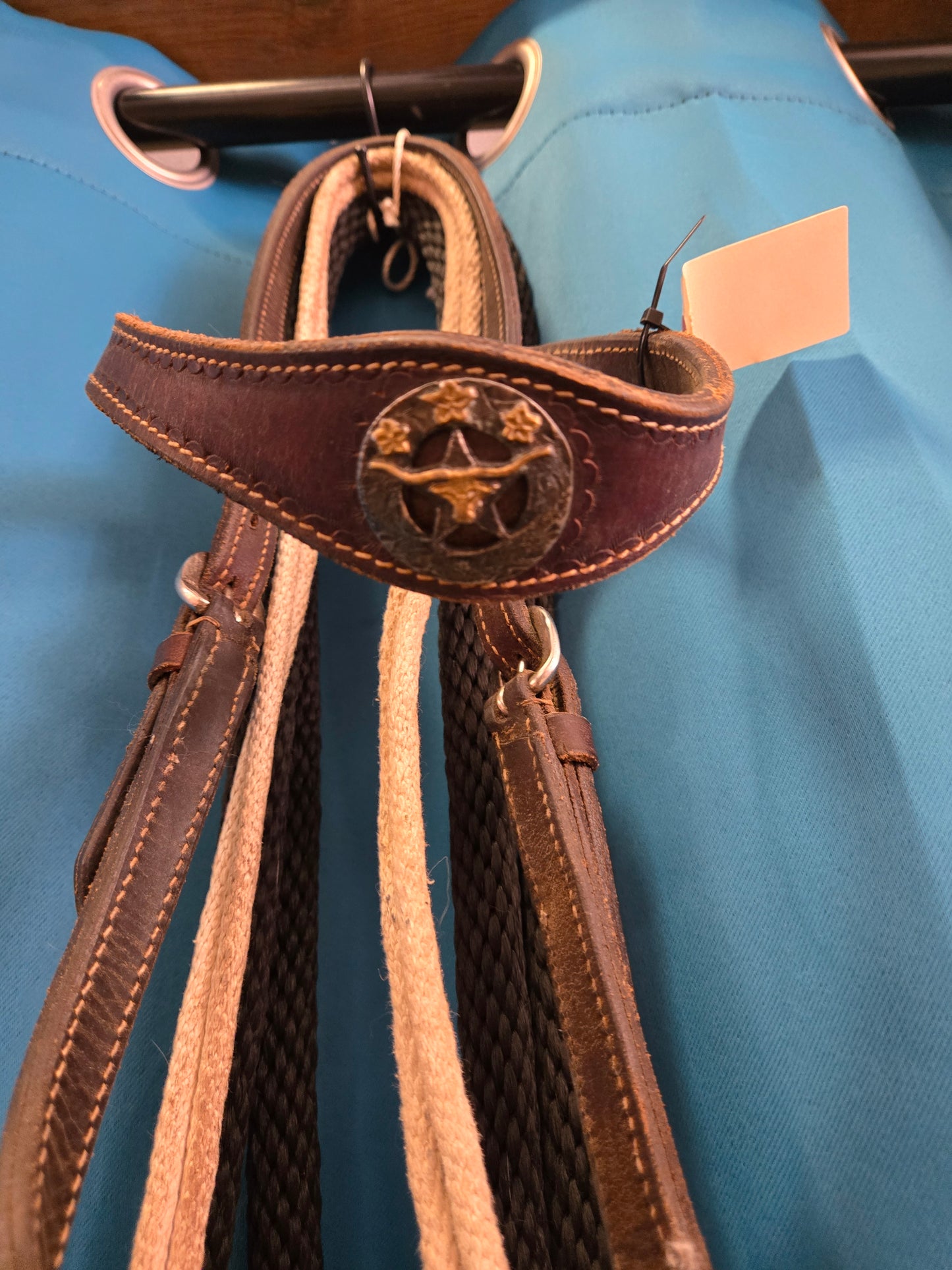 1/2 Inch Bosal & Black Mecate