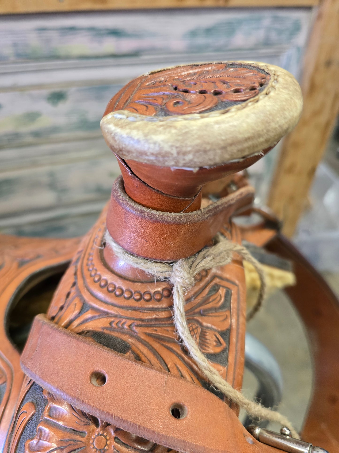 Dale Martin Cuistom Rope Saddle