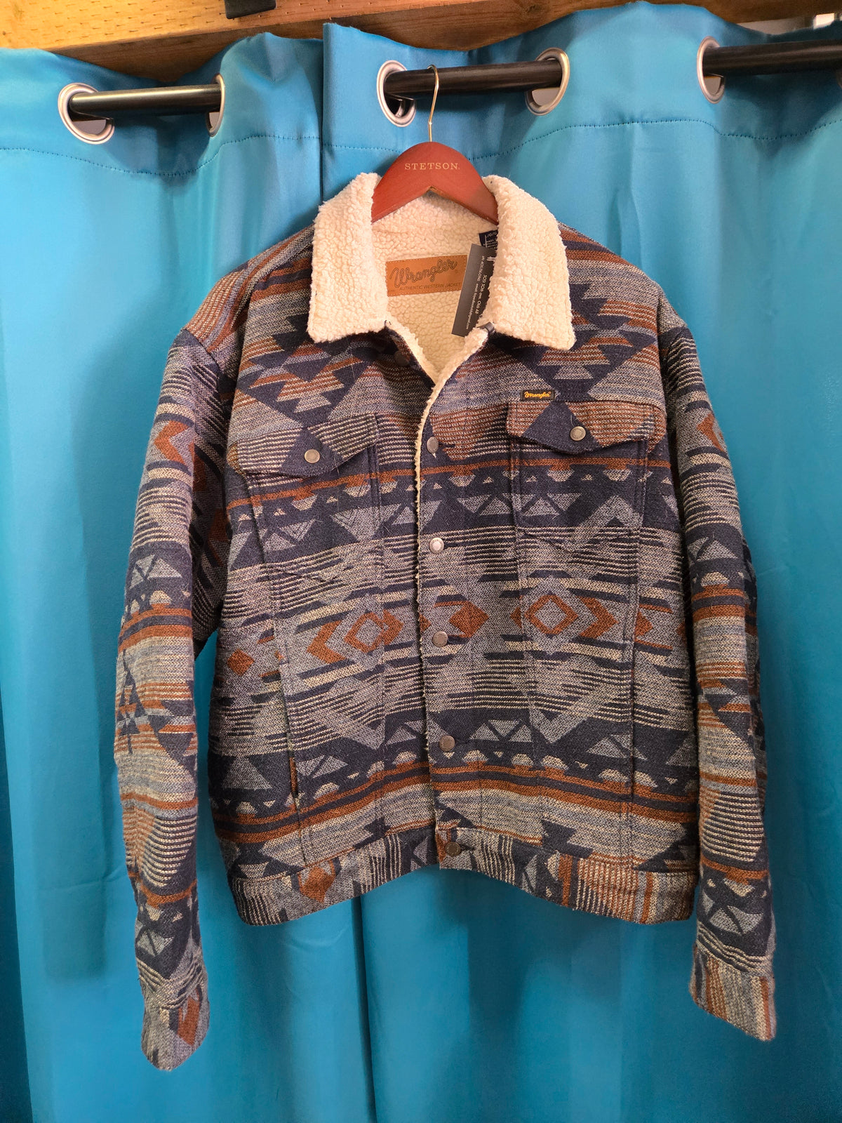 Fleece Lined Aztec Jacket