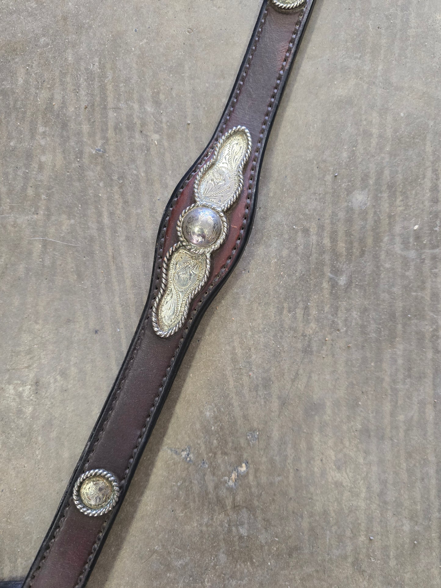 Breast Collar- Silver Details