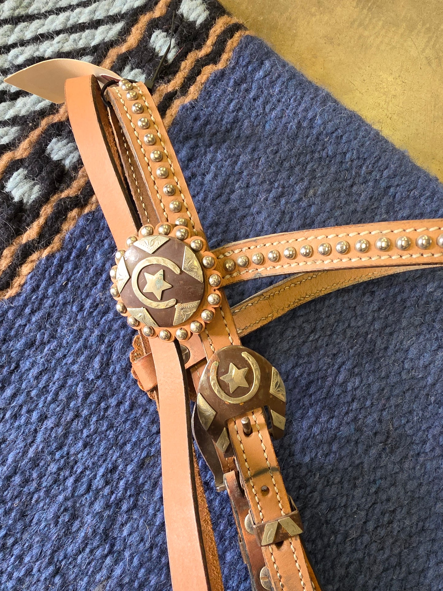Star Accent Browband Headstall