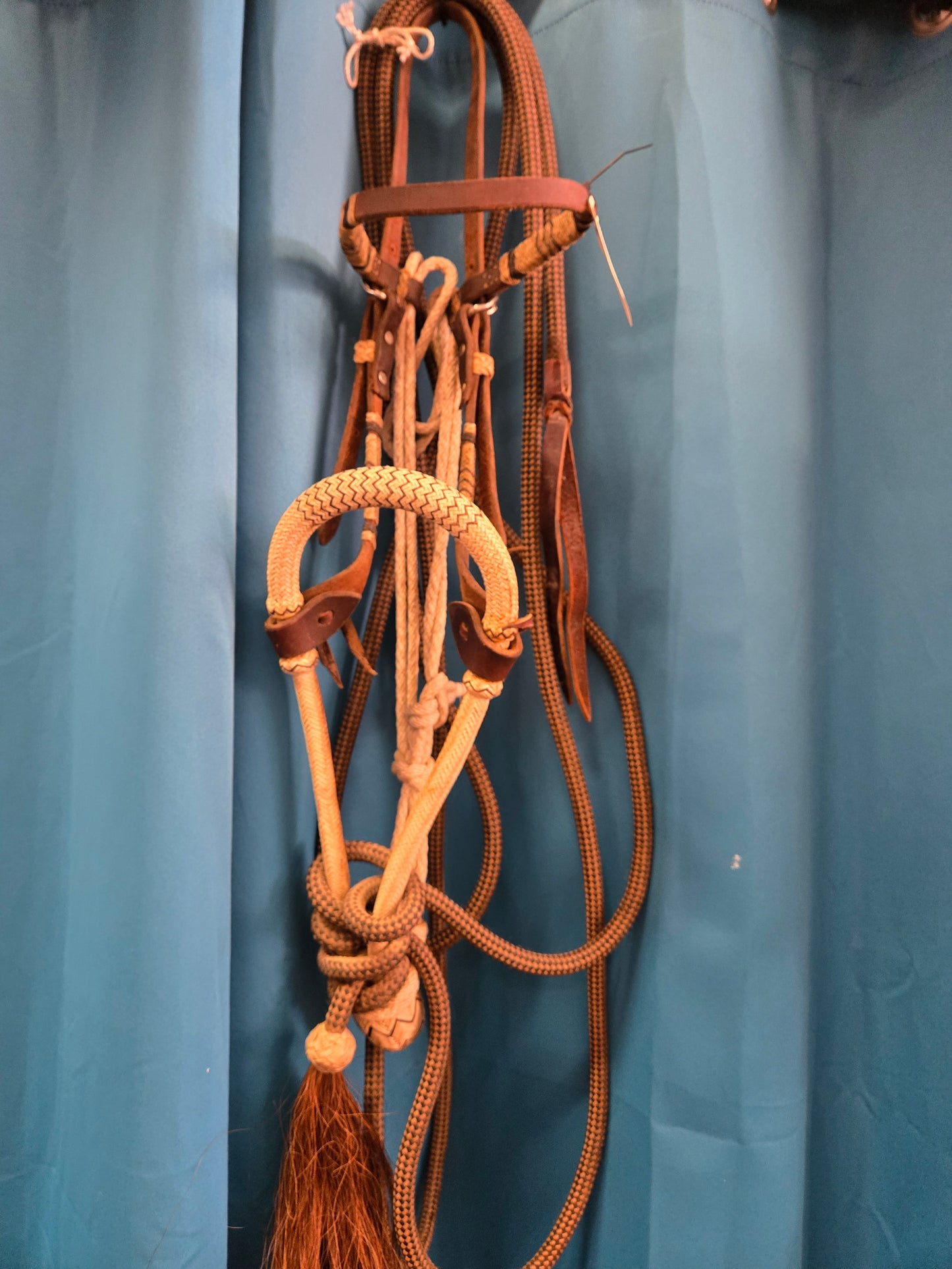 Bosal w/ Brown Yacht Mecate